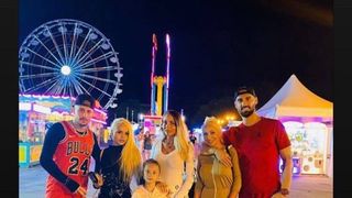 philip și berna pe plajă