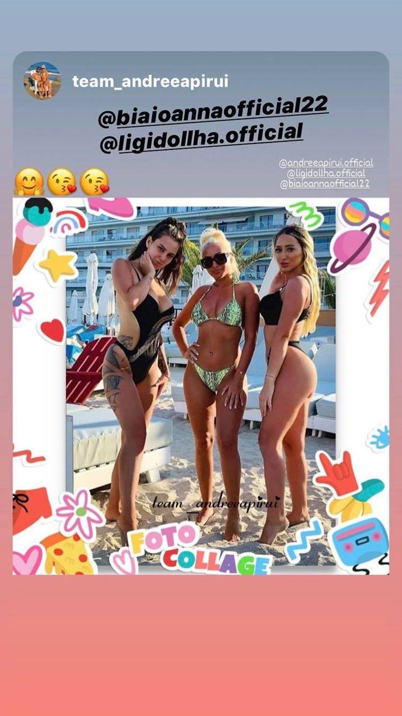 andreea pirui pe plajă