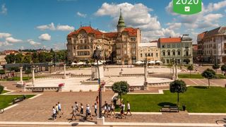 VIDEO - Oradea, un oraș de poveste. Imagini superbe cu unul dintre cele mai frumoase orașe din România