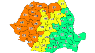 Alertă meteo: Cod portocaliu de furtuni. Ce judeţe sunt afectate?