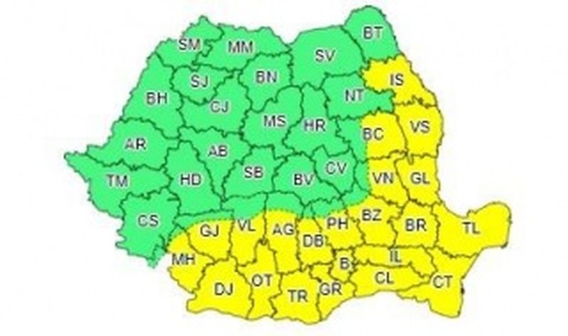 Urmează cea mai călduroasă zi din an: 39 de grade la umbră!