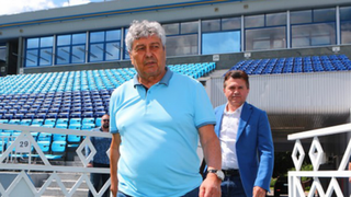 Ce cadou a primit Mircea Lucescu la primul antrenament de la Dinamo Kiev