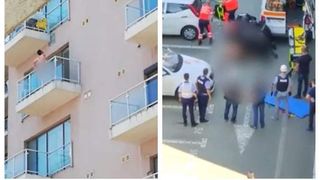Un bucureștean dezbrăcat s-a aruncat &icirc;n gol de la etajul șase