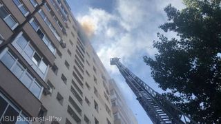Incendiu devastator pe un bulevard important din București