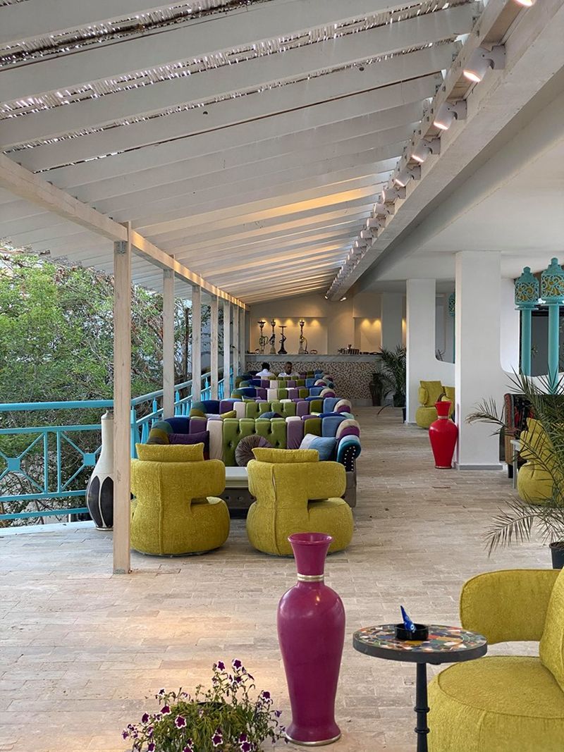 Complexul Amfiteatru-Panoramic-Belvedere din staţiunea Olimp