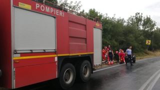 accident stălpu giurgiu