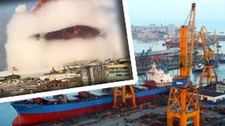 VIDEO - Bombă cu ceas în Portul Contanța: O cantitate uriașă de azotat de amoniu