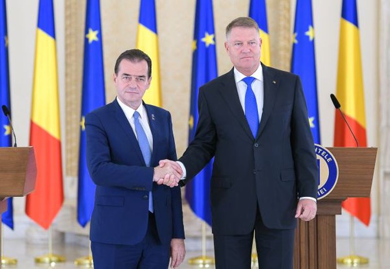 Klaus Iohannis şi Ludovic Orban
