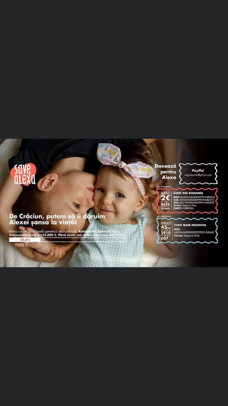 save alexa micuța de 11 luni