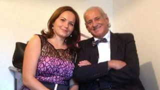 Soția lui Gheorghe Zamfir împlinește 35 de ani! Frumoasa Nicoleta este cu 44 de ani mai tânără decât celebrul naist FOTO