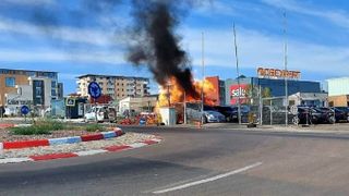 incendiu la constanța