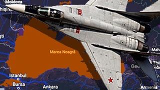 VIDEO | Incident aerian deasupra Mării Negre