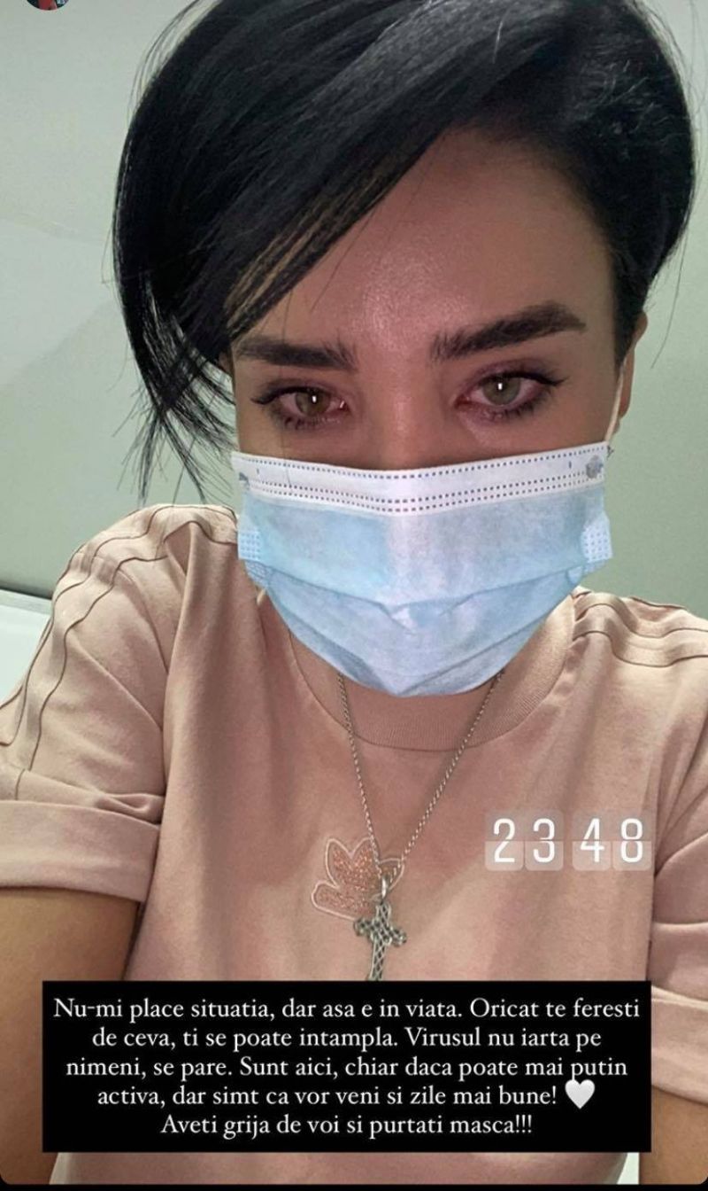 Adelina Pestriţu are COVID-19