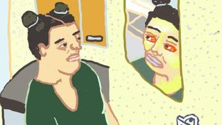 Fata care se confruntă de șase luni cu virusul COVID-19 a explicat totul în câteva desene