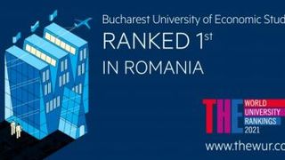 Academia de Studii Economice din București reconfirmă locul I în România în prestigiosul Times Higher Education World University Rankings 2021