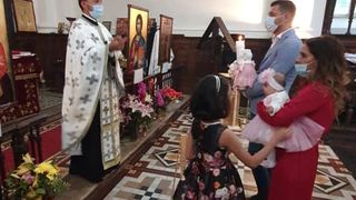 Liviu Dovleac și soția Mihaela 