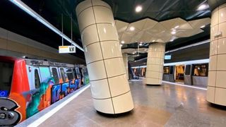 VIDEO - Metroul din Drumul Taberei, gata de plecare