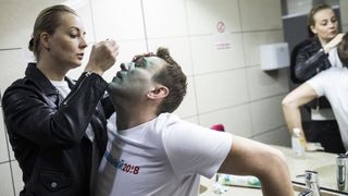 Prima imagine cu Navalnîi după iesirea din coma