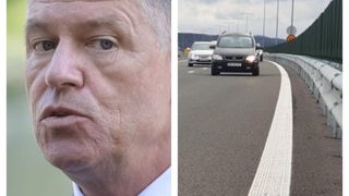 Klaus Iohannis, la inaugurarea unui tronson de autostradă. Câți kilometri se deschid azi circulației