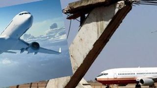 VIDEO - Reparații pe pistă, la Henri Coandă. Găuri &icirc;n asfalt