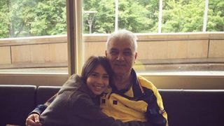 Fata lui Anghel Iordănescu, prima apariție după ce a fost infectată cu COVID-19 FOTO