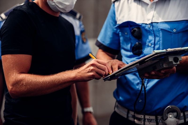 Proces verbal poliție