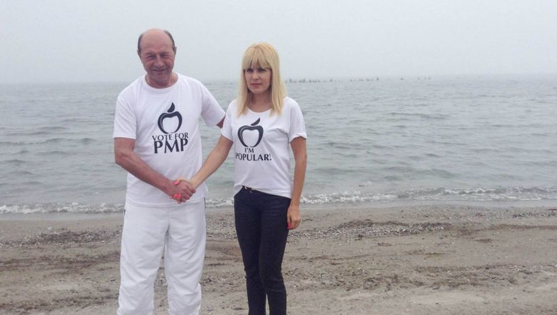 Elena Udrea si Traian Basescu
