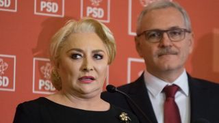 Viorica dăncila si Liviu Dragnea