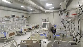 Spitalul mobil de la Leţcani primește primii pacienți cu Covid-19