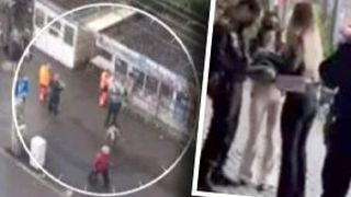 VIDEO - Scene șocante la raziile Poliției. Femeie fără mască, târâtă în ambulanță