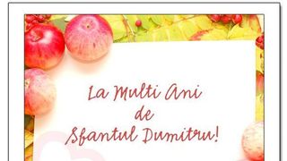 Mesaje cu La multi ani de Sfantul Dumitru 2020