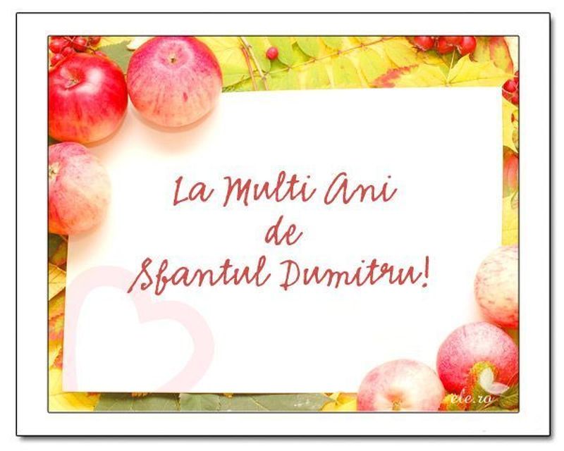 Mesaje cu La multi ani de Sfantul Dumitru 2020