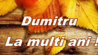 La multi ani de Sfantul Dumitru 2020 - mesaje felicitari urari sms-uri