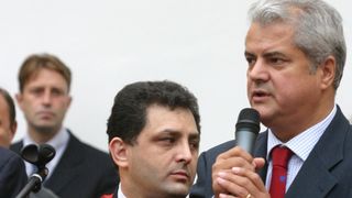 Marian Vanghelie  si Adrian Nastase