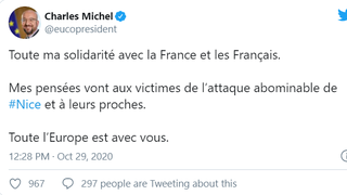 Și liderii Uniunii Europene au fost șocați de atacul de la Nisa