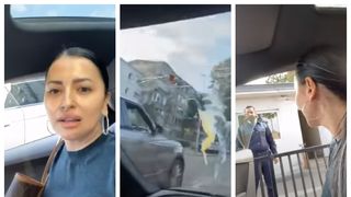 Conflict în trafic: un bărbat a aruncat cu ouă într-o maşină condusă de o femeie. Ce a urmat (VIDEO)