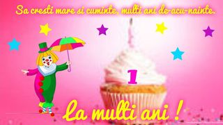 Mesaje, felicitări și urări de la mulți ani pentru copii