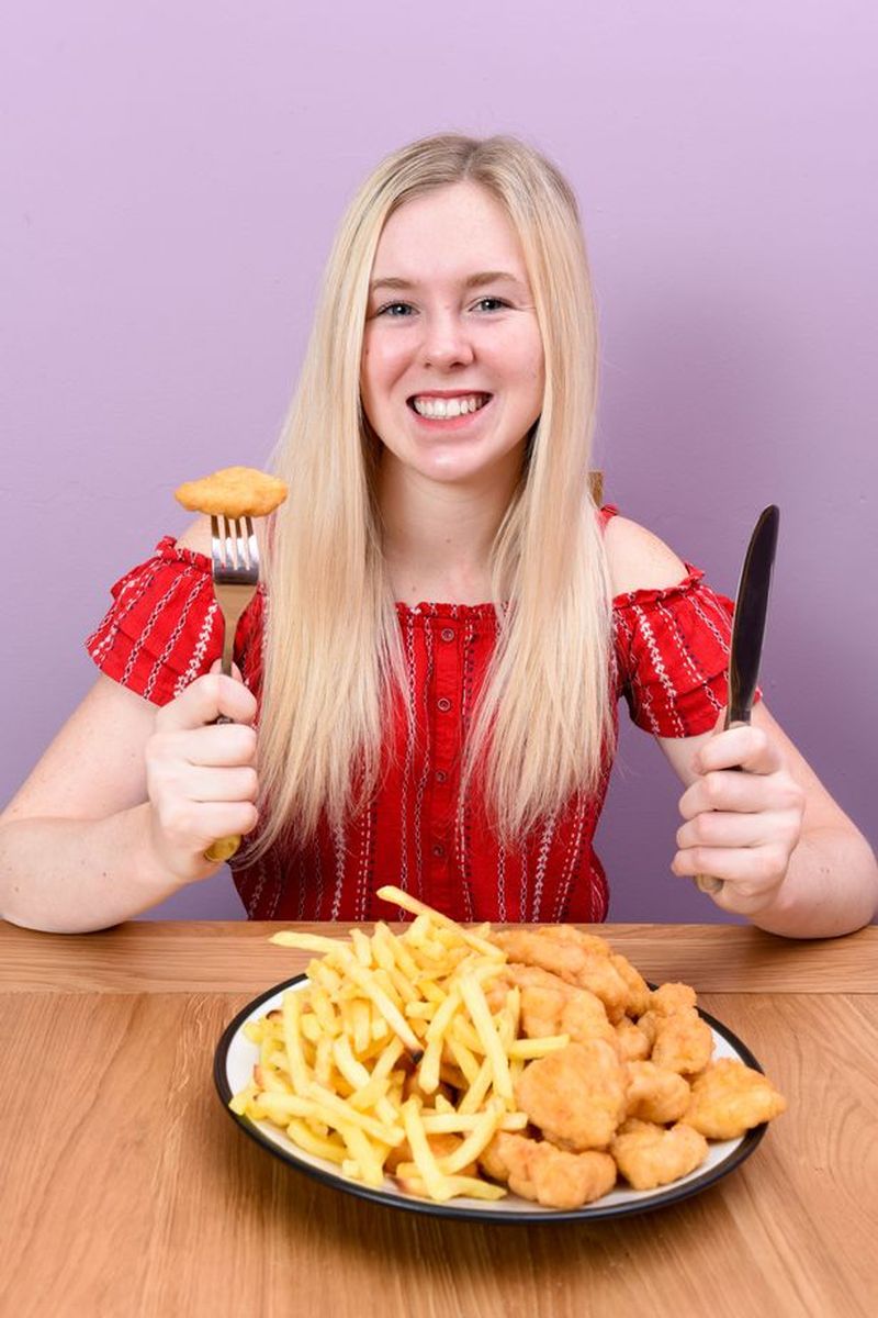 A mâncat doar aripioare de pui şi cartofi prăjiţi timp de 15 ani