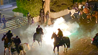 Arestări și mai mulți răniți la o manifestaţie violentă &icirc;n Slovenia &icirc;mpotriva izolării