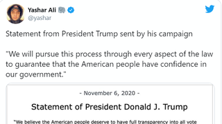 Donald Trump anunță că va continua lupta juridică: &bdquo;Nu voi renunţa niciodată să lupt..&rdquo;