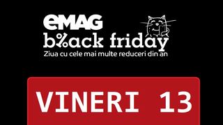 Primele 10 produse reduse de eMag pentru Black Friday. Un televizor Samsung Smart ultra HD costă 999 lei