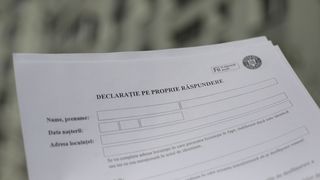 Prefectura Sibiu a publicat modelul declaraţiei pe propria răspundere necesară pe durata carantinei