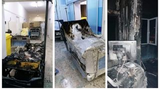 Secția incendiată de la Piatra Neamț, mutată fără aprobare DSP