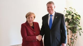 Iohannis, discuţii cu Angela Merkel despre bugetul multianual al UE 2021-2027