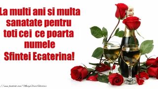 Sf&acirc;nta Ecaterina 2020: Mesaje, felicitări şi urări cu La mulţi ani!
