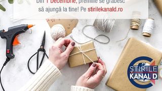 Nu te mai ambala atât! Din 1 decembrie premiile se grăbesc să ajungă la tine pe stirilekanald.ro!