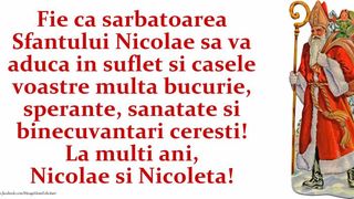 Mesaje de Sf Nicolae 2020 - Felicitari de Mos Nicolae 2020 - Urari de Sfantul Nicolae 2020