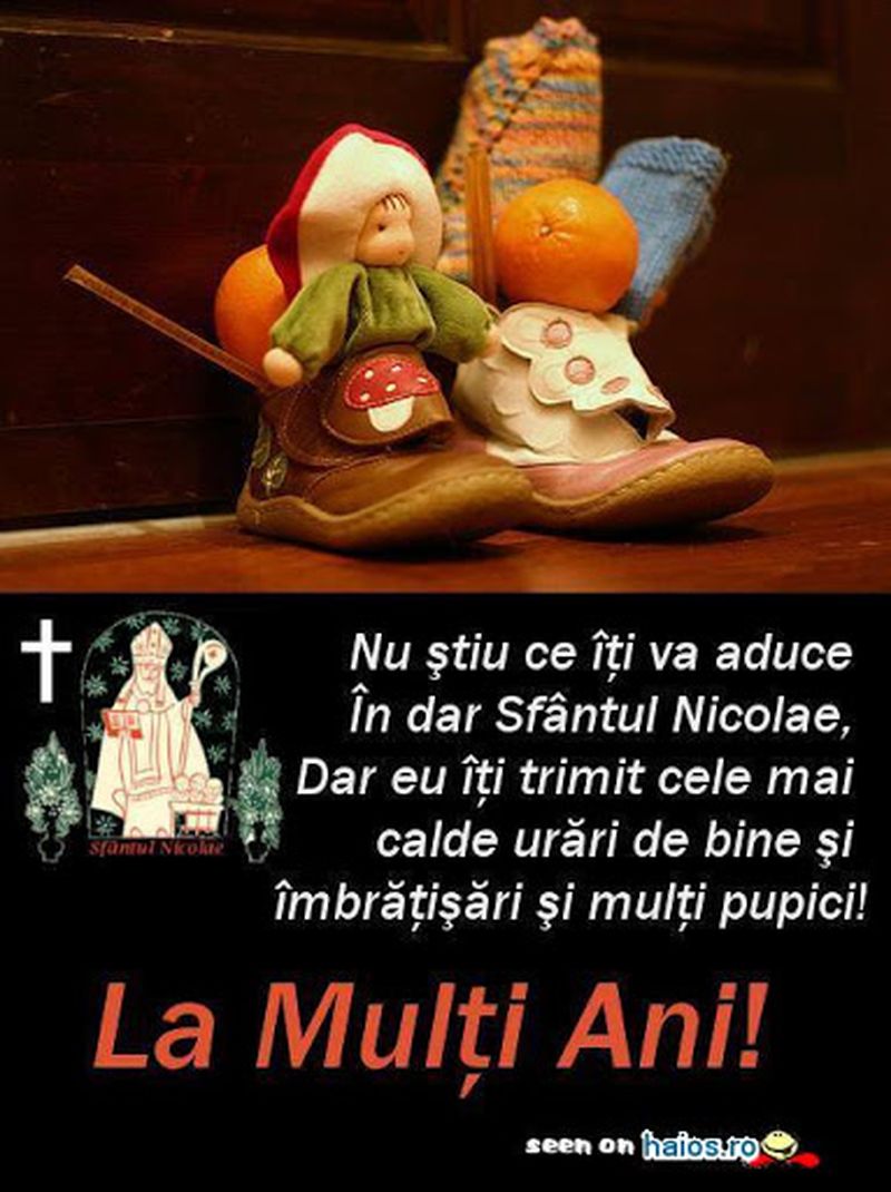 imagini și felicitări de moș niculae