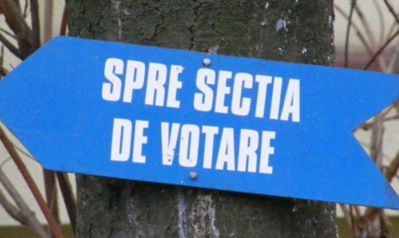 incendiu la o secție de votare