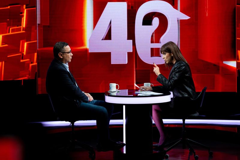 victor ponta la emisiunea cu denise rifai